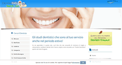 Desktop Screenshot of dentista-agosto.it