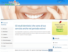 Tablet Screenshot of dentista-agosto.it